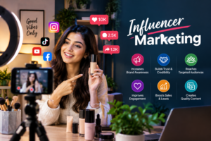 Influencers connect brands with customers through authentic content.